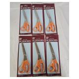 6 New Pairs of Scissors