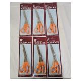 6 New Pairs of Scissors