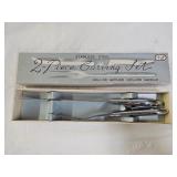 Japan Stainless Steel Carving Cutlery Set