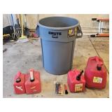 Garbage Can, Gas Cans, Nozzles
