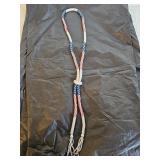Americana Seed Bead Necklace