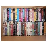 4 Unopened and 40 Opened VHS Video Tapes