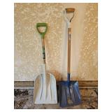 2 Ames Scoop Shovels