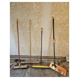 Pruning Stick, Push Brooms, Roller