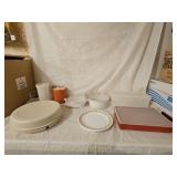 Vintage Tupperware, Corelle and Casserole Dishes