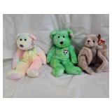 3 Ty Beanie Babie Buddies