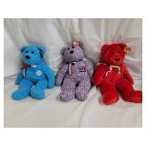 3 Ty Beanie Babie Buddies