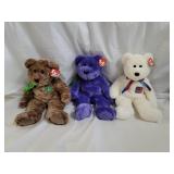3 Ty Beanie Babie Buddies