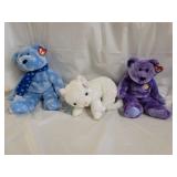 3 Ty Beanie Babie Buddies