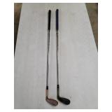 2 56° Cleveland Sand Wedges Golf Clubs
