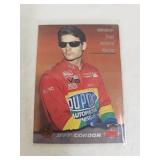 1995 Numbered Jeff Gordon Rookie Recap Card