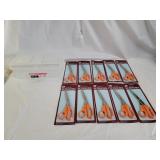 10 New Pairs of Scissors, Storage Tote
