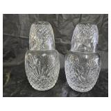 2 Astral Crystal Joan Nite Sets Carafe and Tumbler