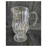 Mikasa Park Lane Lead Crystal Pitcher