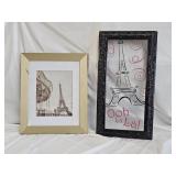 2 Eiffel Tower Paris London Pictures