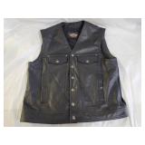 Harley Davidson Motorcycle Leather Riding Vest