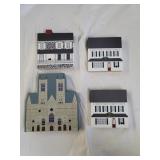4 1990s Cats Meow Buildings
