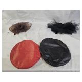 Fascinator Headbands and Leather Hats