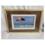 Beach Scene Print