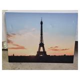 Eiffel Tower Paris London Print on Canvas