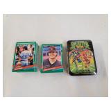 Defiant Comics Splatter Bowl & Don Russ MLB Cards