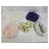 Fascinator Feather and Leather Hats, Headbands
