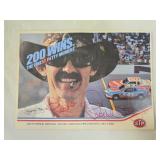 Vintage 1985 Richard Petty Autographed Hero Card