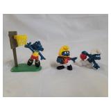 Vintage 1979/1980 Schleich Smurf Toys