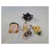 Vintage Shakers and Wall Plaques