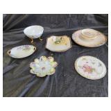 Vintage HP Nippon, Bavaria, Limoges & Other Dishes