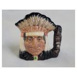 Royal Doulton North American Indian Mini Toby Mug