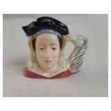 Royal Doulton Anne of Cleves Mini Toby Mug
