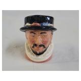 Royal Doulton Beefeater Mini Toby Mug