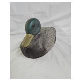 Vintage Hand Painted Paper Mache Duck Decoy