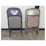 7 Metal Folding Chairs