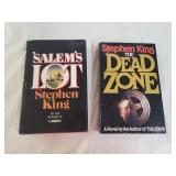 2 Stephen King Hardback Books