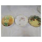 Germany and Bavaria Hand Painted Plates