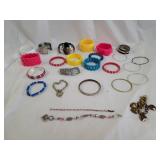 Assortment of Fashion Bracelets