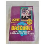 1991 Unopened Score MLB Sports Cards