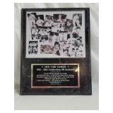 New York Yankees Celbrating 100 Years MLB Plaque