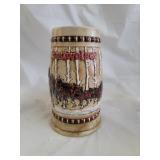 Anheuser Busch Budweiser 1981 Holiday Stein