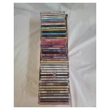 40 Music CDs with Wood Crate Case