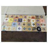 36 Vintage 45RPM Vinyl Records