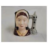 Royal Doulton Catherine of Aragon Mini Toby Mug