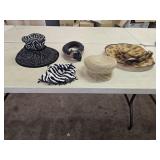 Ladies Dress Hats and Headband