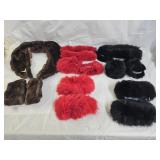 Faux Fur Headbands and Matching Cuffs