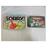 Sorry! And Tripoley Games