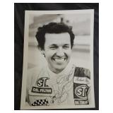 Vintage Richard Petty Autographed B&W Photo