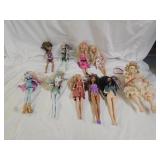 Monster High, Barbie and Porcelain Dolls