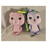 2 Unused Fisher-Price Doodle Animal Keychains